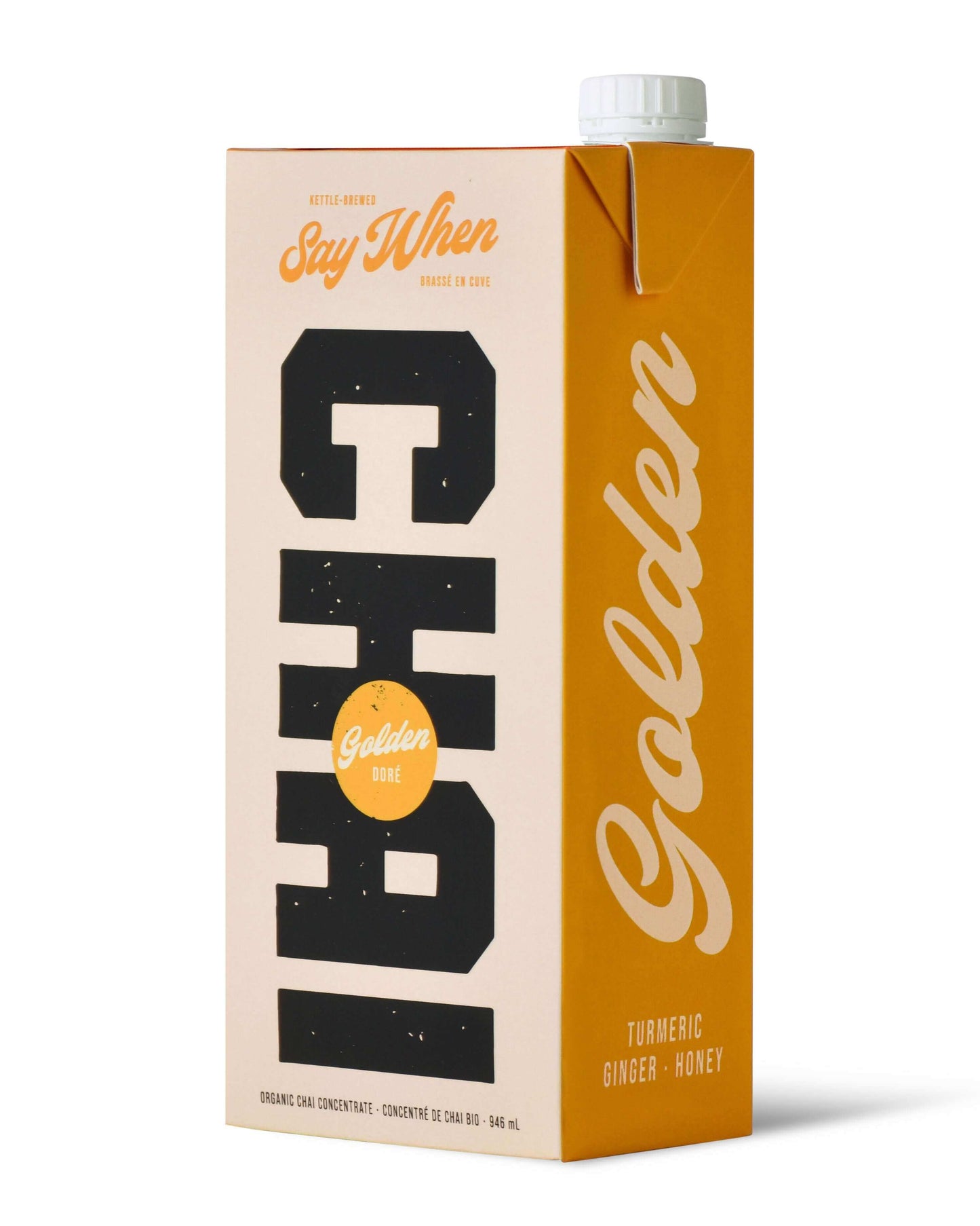 Golden Chai Carton
